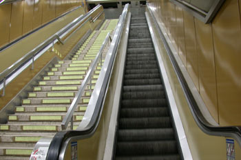 Escaleras mecánicas, Metro de Madrid