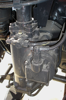 Vehículos industriales. Caja de dirección con reenvío electrónic