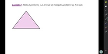 0203 Área de un Triángulo Equilátero