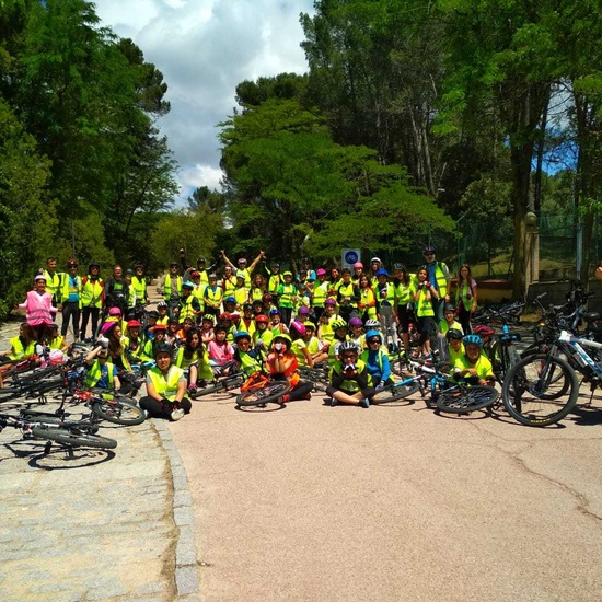 5º A LA CASA DE CAMPO EN BICI.¡¡¡ BRAVO CAMPEONES!!! 22
