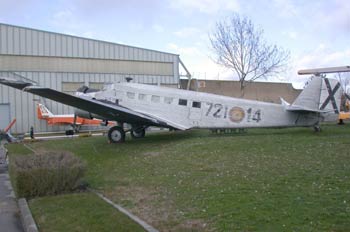 Avión, Museo del Aire de Madrid