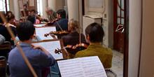 Ensayo de una orquesta