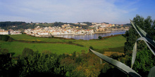 Vista general de Luanco, Principado de Asturias