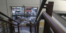 Escaleras del Mercado de abastos de Sao Paulo, Brasil
