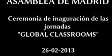 Global Classrooms 2013 (Inauguración)