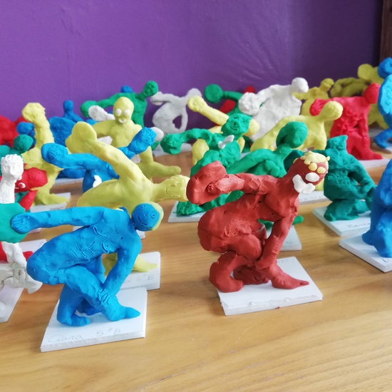 Taller de Arte. Discóbolo de Mirón 9