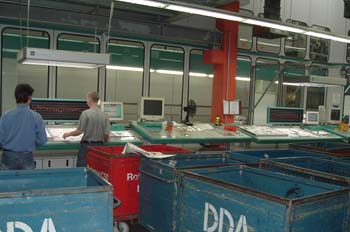 Vista general del aislamiento de la rotativa