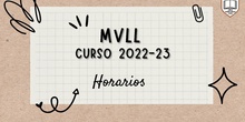 MVLL horario curso 2022-23