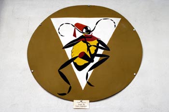 Distintivo del avión Fiat CR 32 Grupo 16, Museo del Aire de Madr