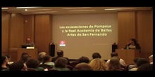 Curso en LA REAL ACADEMIA DE BELLAS ARTES DE SAN FERNANDO. 4ª Conferencia D. José María Luzón Nogué