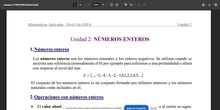Tema 2.- Números Enteros 1ª Sesión 26-10-2026