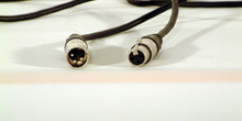 Cable canon 3 pin