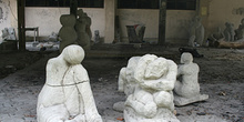 Taller de escultura, Facultad de Bellas Artes, Jogyakarta, Indon
