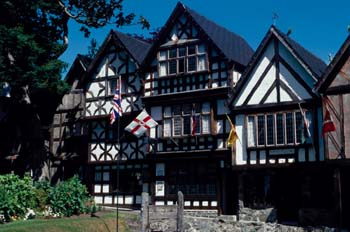 Arquitectura típica de Victoria, Canadá