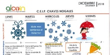 Menú Diciembre 2018