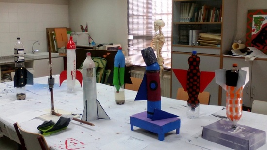 Cohetes del CEPA de Pinto 2016