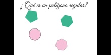PRIMARIA - 6º - ÁREA DE UN POLÍGONO REGULAR