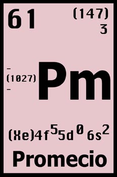 Tabla periódica, promecio