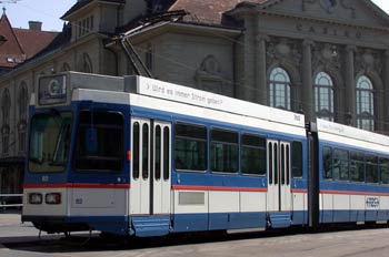 Tranvía de Ginebra, Suiza