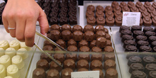Chocolates belgas, Brujas, Bélgica