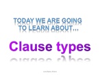 all clause types