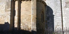 Detalle de la fachada de la Iglesia de Santa María del Camino, C