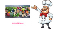 menú escolar