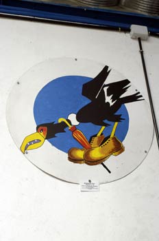 Distintivo del avión Dornier Wall, G-70, Museo del Aire de Madri