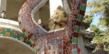 Fuente del Lagarto, Parque Güell, Barcelona