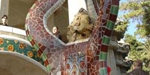 Fuente del Lagarto, Parque Güell, Barcelona