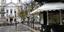 Plaza e Iglesia de Sao Paulo, Lisboa, Portugal