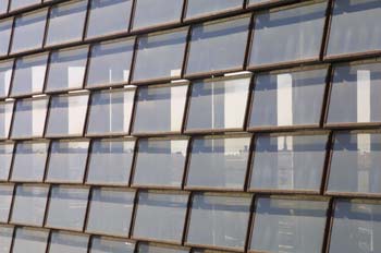 Ventanas de la estación de Atocha, Madrid