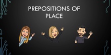 prepositions of place