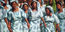 Mujeres bailando, Nacala, Mozambique