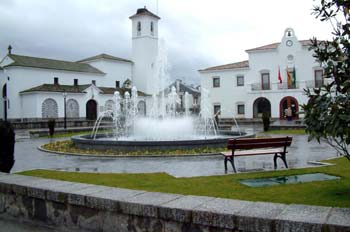 Plaza Mayor, Villanueva de la Cañada, Madrid