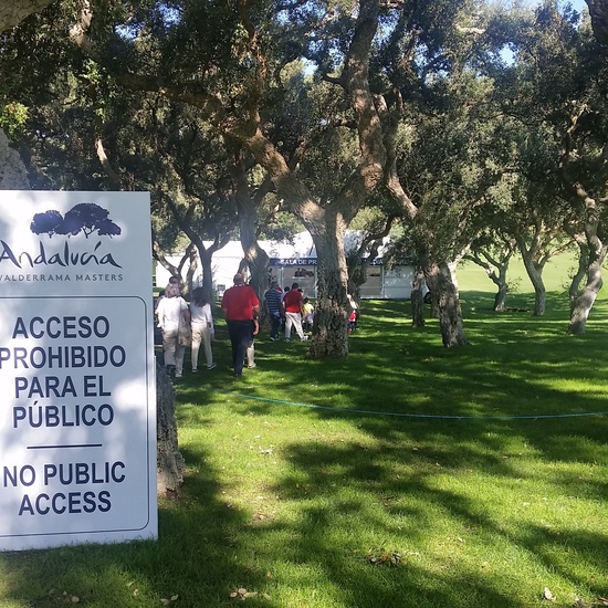 CRA Los Olivos en el Máster de Golf de Valderrama 2017 4