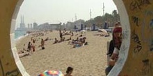 Playa de Badalona, Barcelona