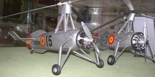Maqueta del Autogiro C-30, Museo del Aire de Madrid