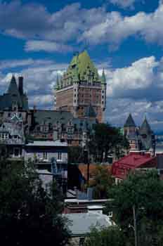 Castillo de Frontenac, Quebec City, Canadá