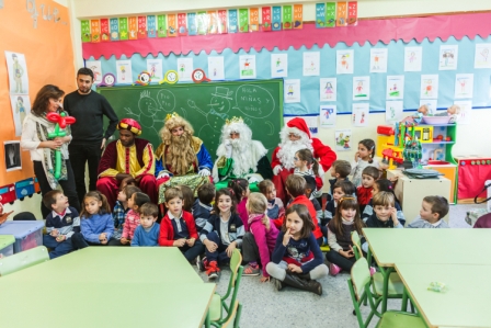 Los RRMM y Papá Noel en INF 5C 38