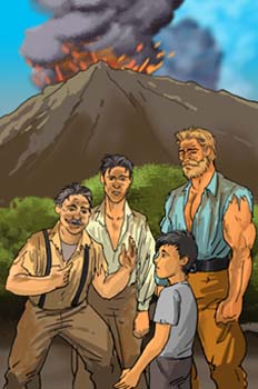 Viaje al centro de la Tierra: El volcán en erupción