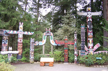 Parque de Totems, Cañón del Capilano, Vancouver
