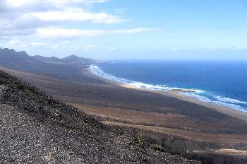 Paisaje de la costa, Canarias