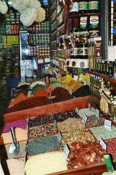 Especias, Bazar egipcio, Estambul, Turquía