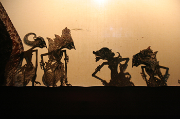 Marionetas, Teatro de sombras, Jogyakarta, Indonesia