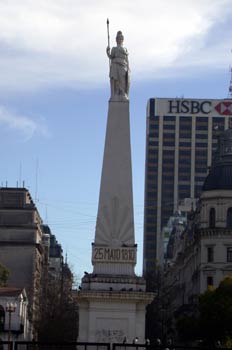 Obelisco de la Plaza de Mayo, Buenos Aires