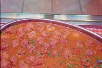 Albóndigas con tomate