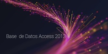Base de datos Access 2013