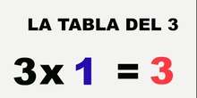 LA TABLA DEL 3