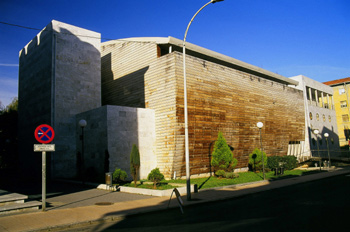 Vista exterior del Museo Marítimo de Asturias, Luanco